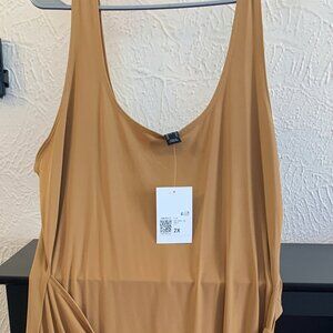 Forever 21+ Knit Dress - Maple (2X) 🌟 NWT (New With Tags)